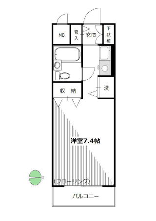 間取図モノクロ
