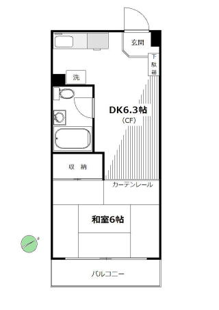 間取図モノクロ 間取図モノクロ