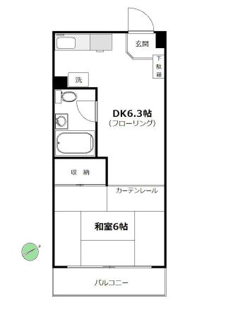 間取図モノクロ 間取図モノクロ